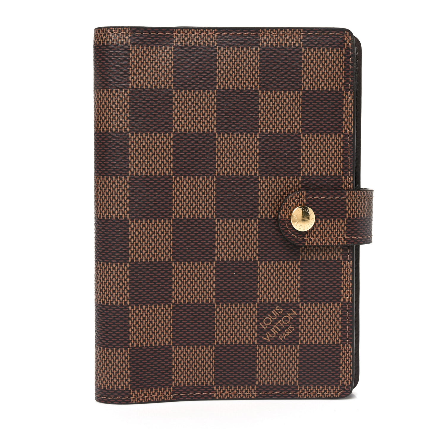 Damier Ebene Small Ring Agenda Cover