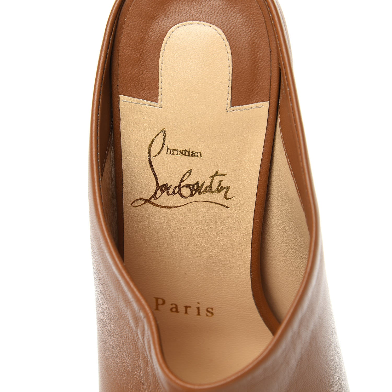 Christian Louboutin Nappa Corinthe 100 Peep Toe Mule 36.5 7 of 9