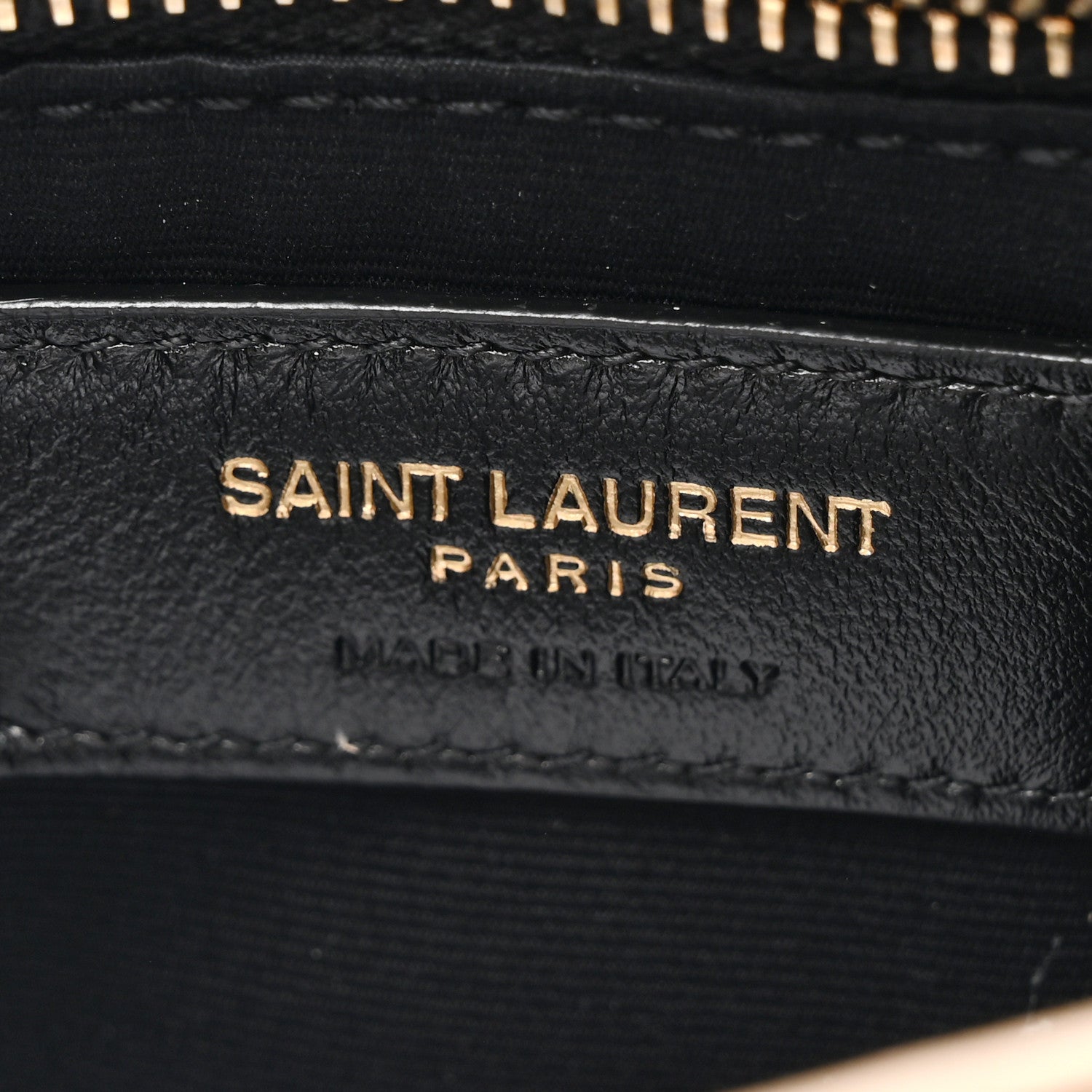 Saint Laurent Calfskin Y Quilted Monogram Toy Loulou Crossbody Bag Dark Beige 7 of 12