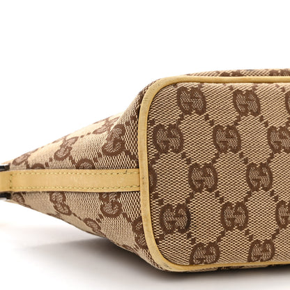 Gucci Monogram Boat Pochette Yellow 9 of 14