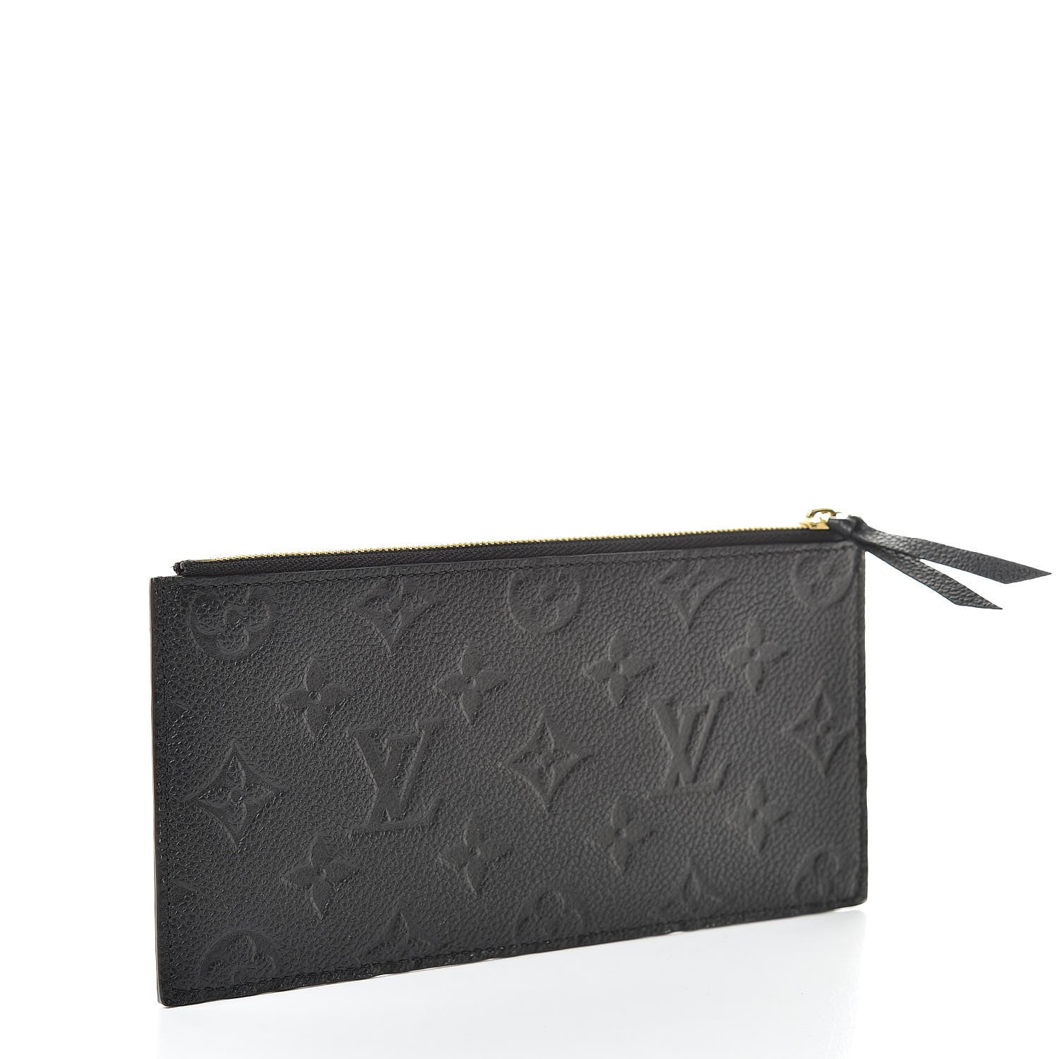 Louis Vuitton Empreinte Felicie Chain Wallet Zippered Insert Black 3 of 7