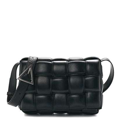 Bottega Veneta Nappa Maxi Intreccio Padded Cassette Crossbody Bag Black 1 of 13