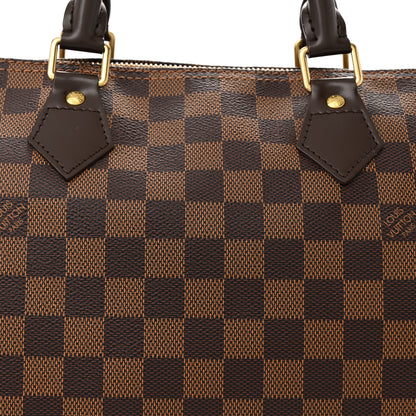 Louis Vuitton Damier Ebene Speedy 30 8 of 12
