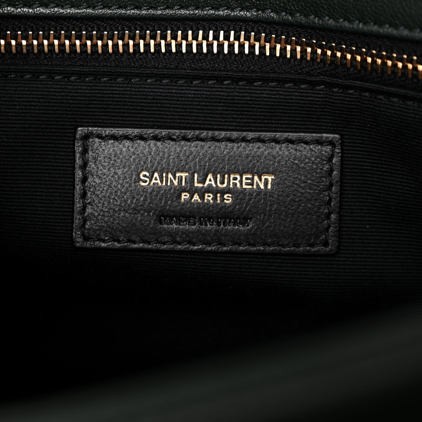 Lambskin Quilted Mini Becky Chain Bag Vert Fonce