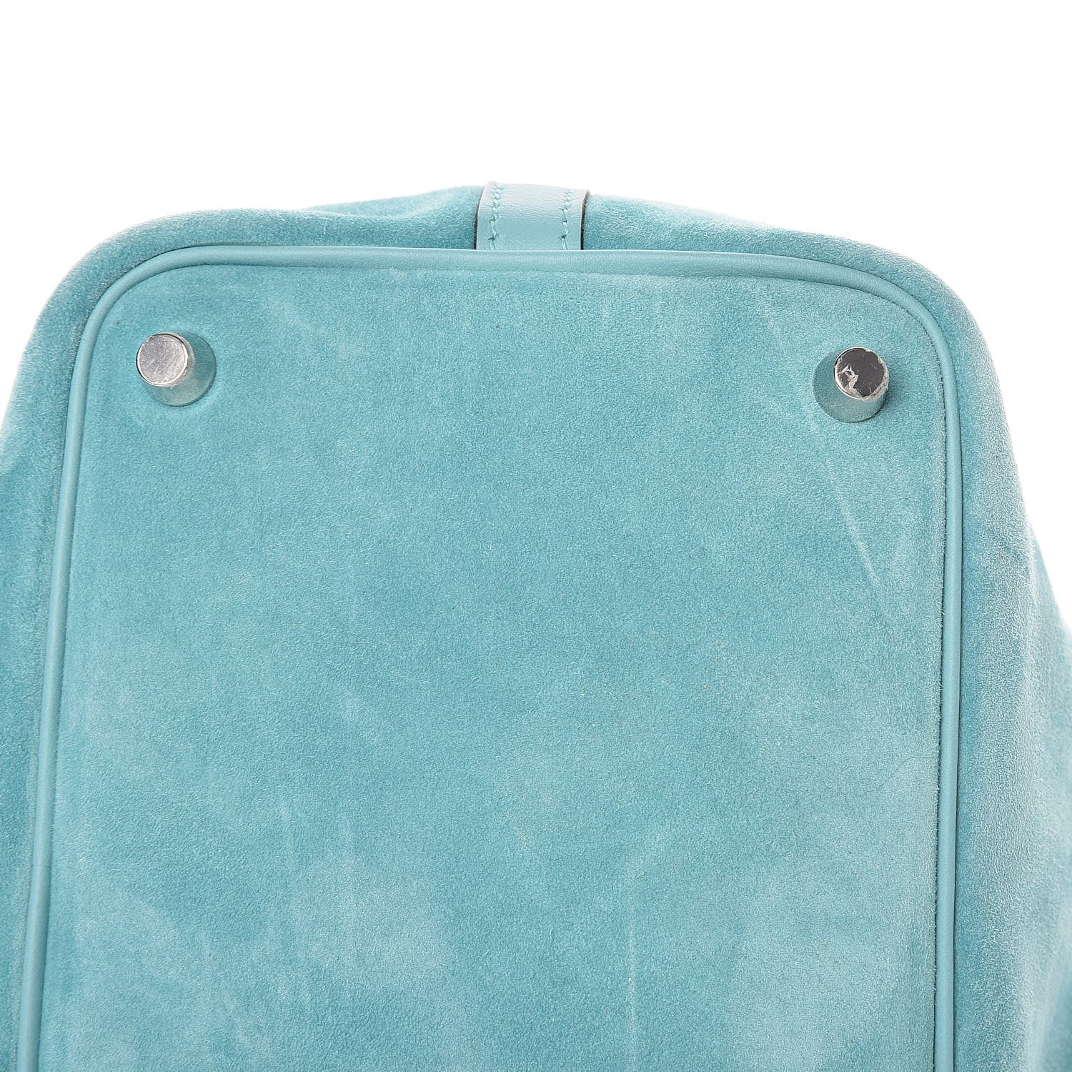 Hermes Veau Doblis Swift Picotin Lock Touch 18 PM Bleu Atoll 11 of 12