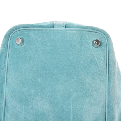 Hermes Veau Doblis Swift Picotin Lock Touch 18 PM Bleu Atoll 11 of 12