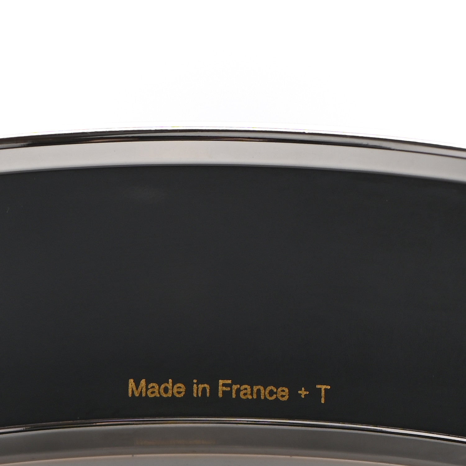 Hermes Enamel Printed Wide Les Leopards Bracelet 65 4 of 5