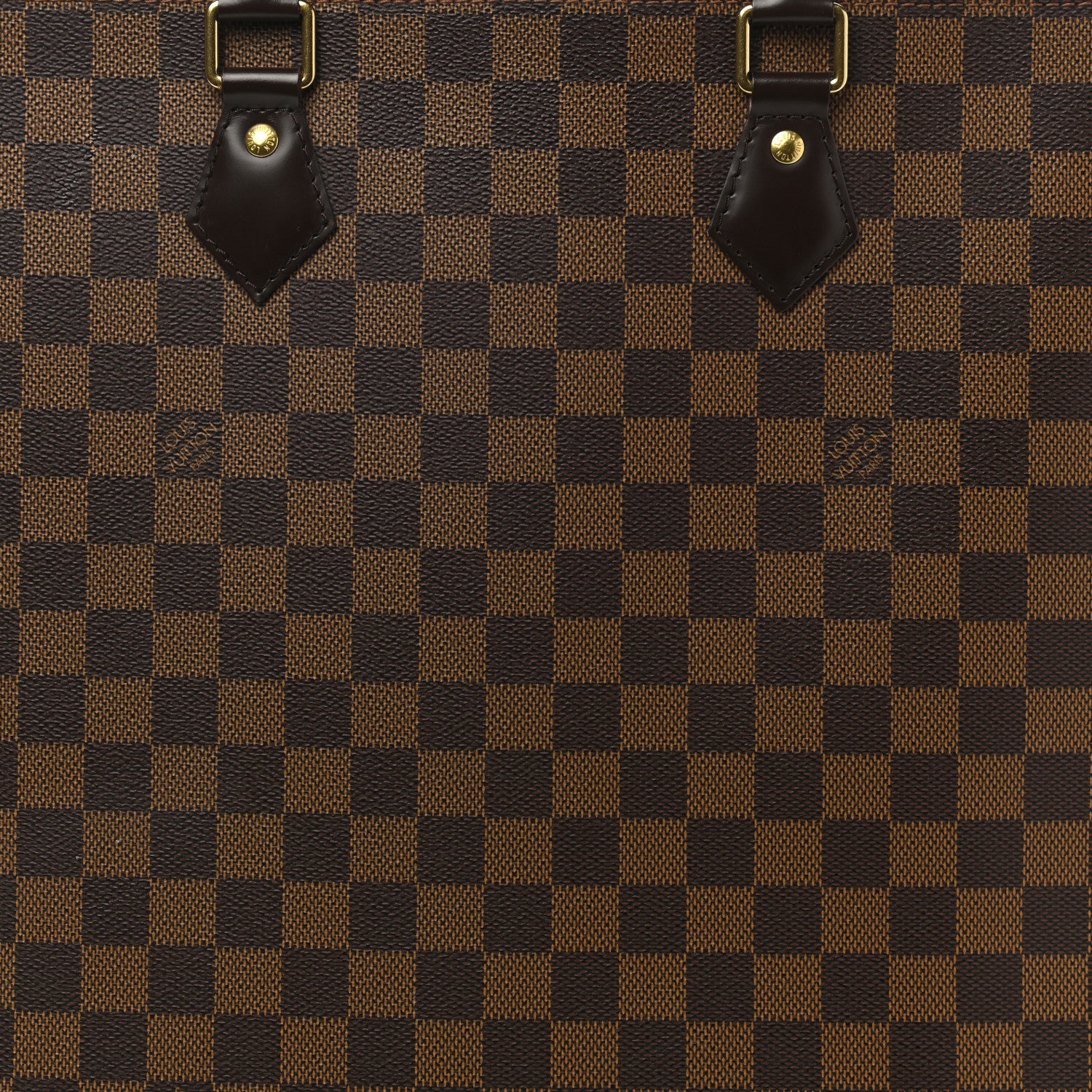 Louis Vuitton Damier Ebene Sac Plat NM 8 of 10