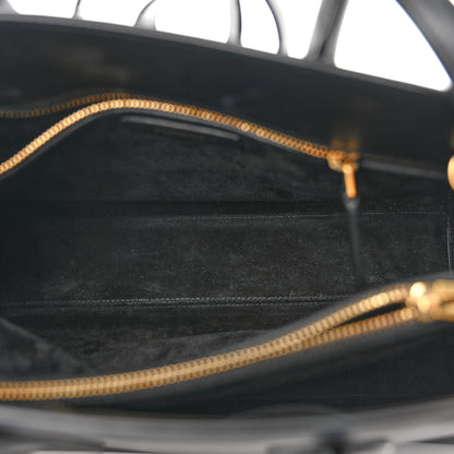 Saint Laurent Calfskin Small Sac De Jour Black 6 of 11