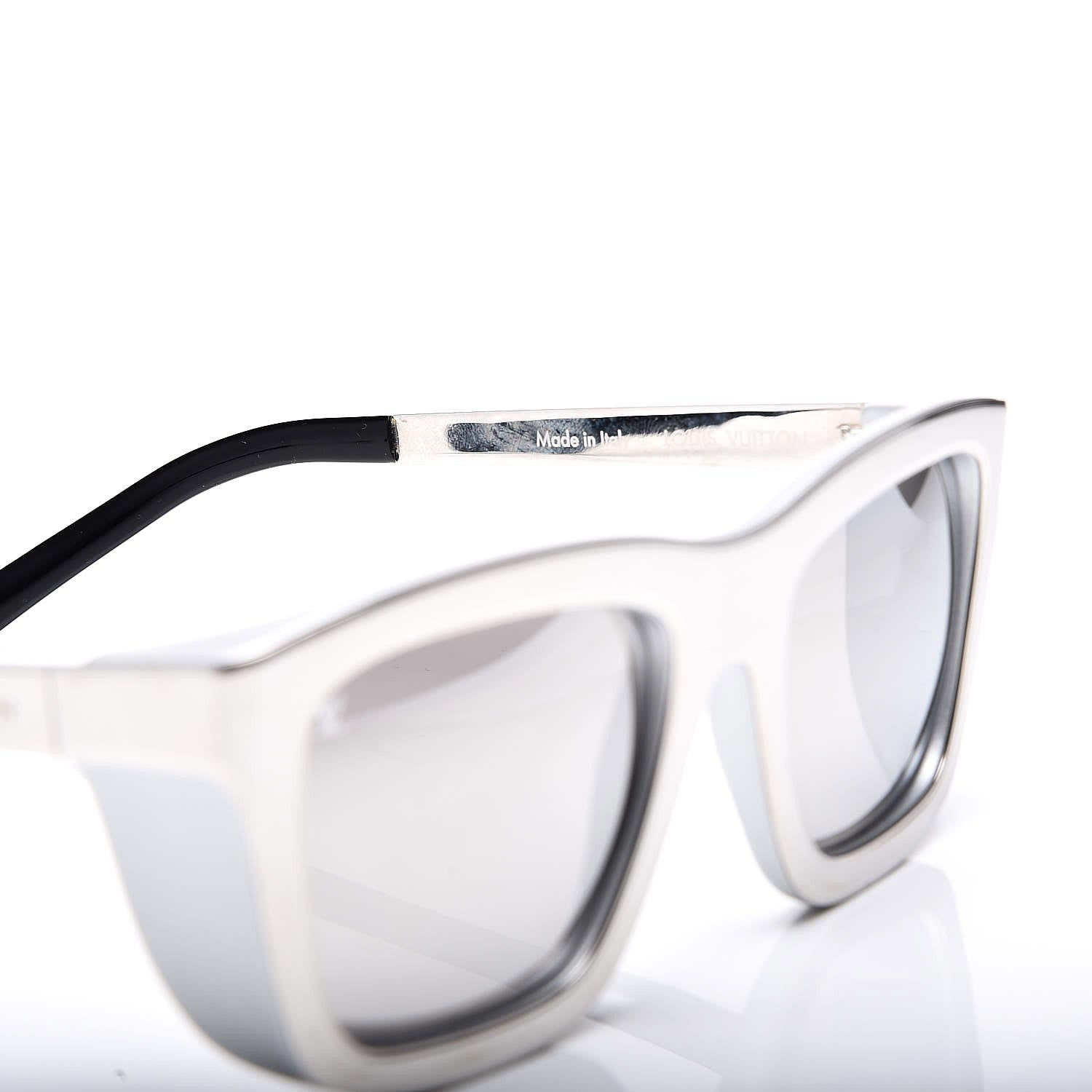 Louis Vuitton Mirrored Sunglasses Z0751W Silver 5 of 10