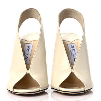 Jimmy Choo Nappa Shar 100 Pumps 39 Linen 2 of 8