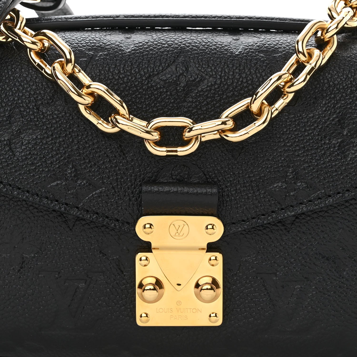 Louis Vuitton Empreinte Pochette Metis East West Black 7 of 10