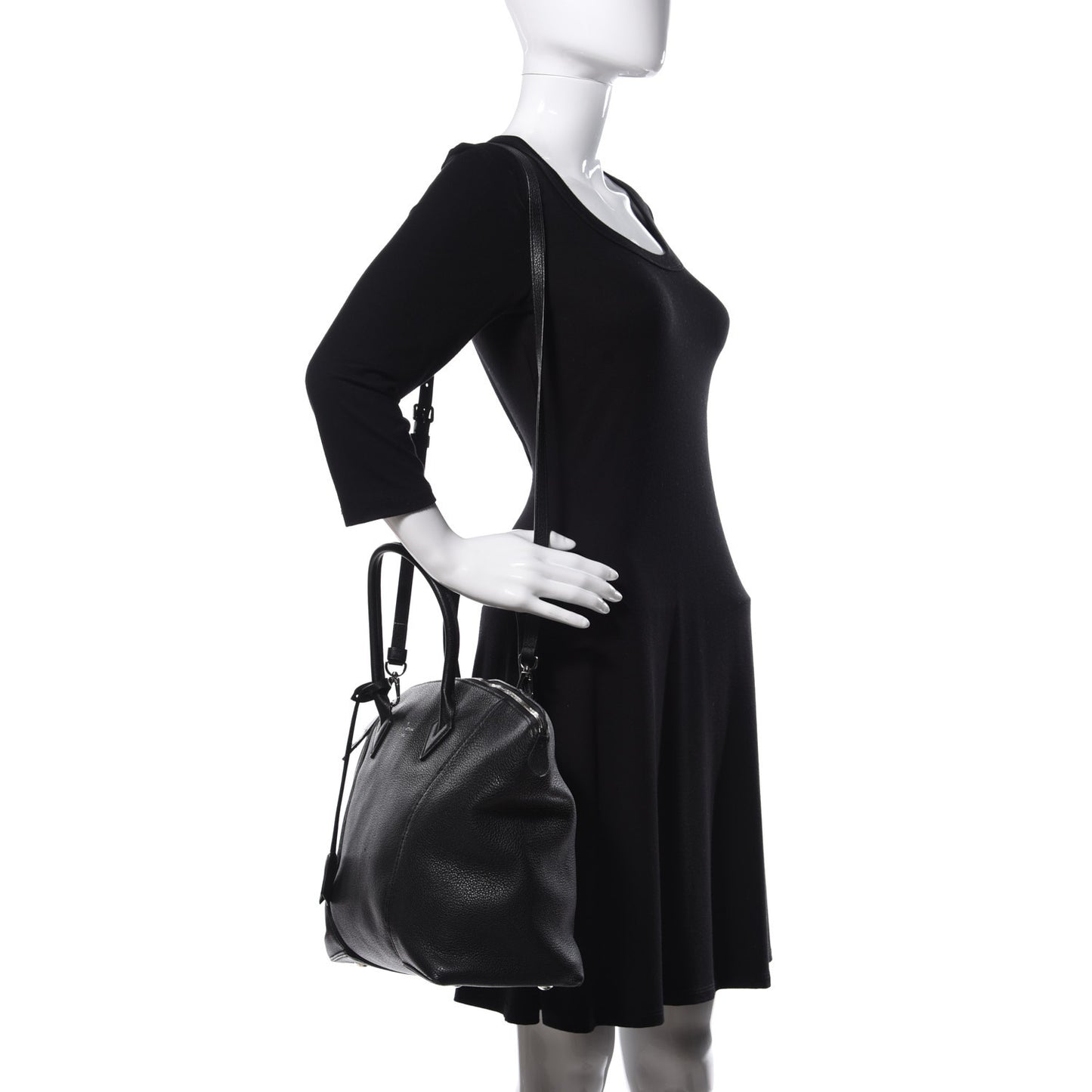 Veau Cachemire Soft Lockit MM Black