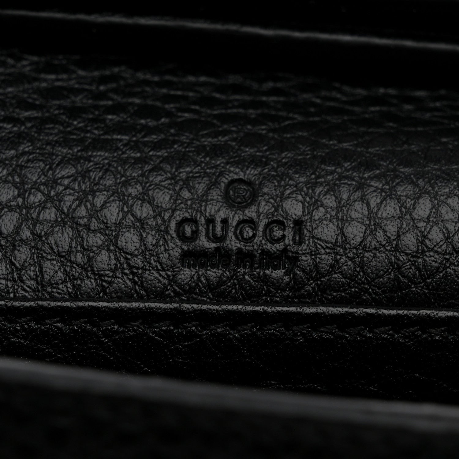 Gucci Calfskin Dionysus NM Chain Wallet Black 6 of 10