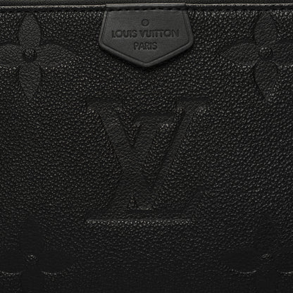Louis Vuitton Empreinte Monogram Giant Multi Pochette Accessories Large Pochette Black 7 of 10