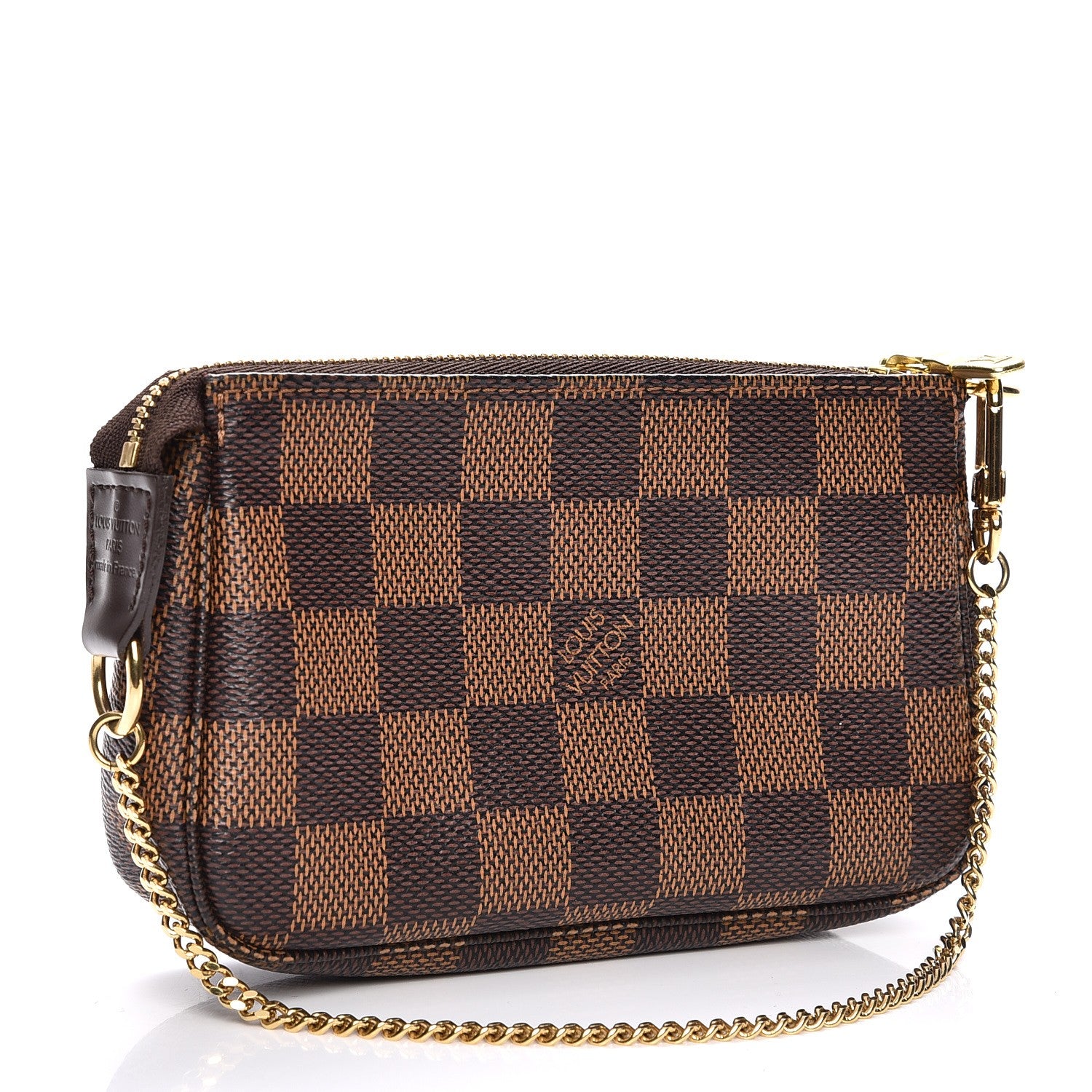 Louis Vuitton Damier Ebene Mini Pochette Accessories 3 of 7