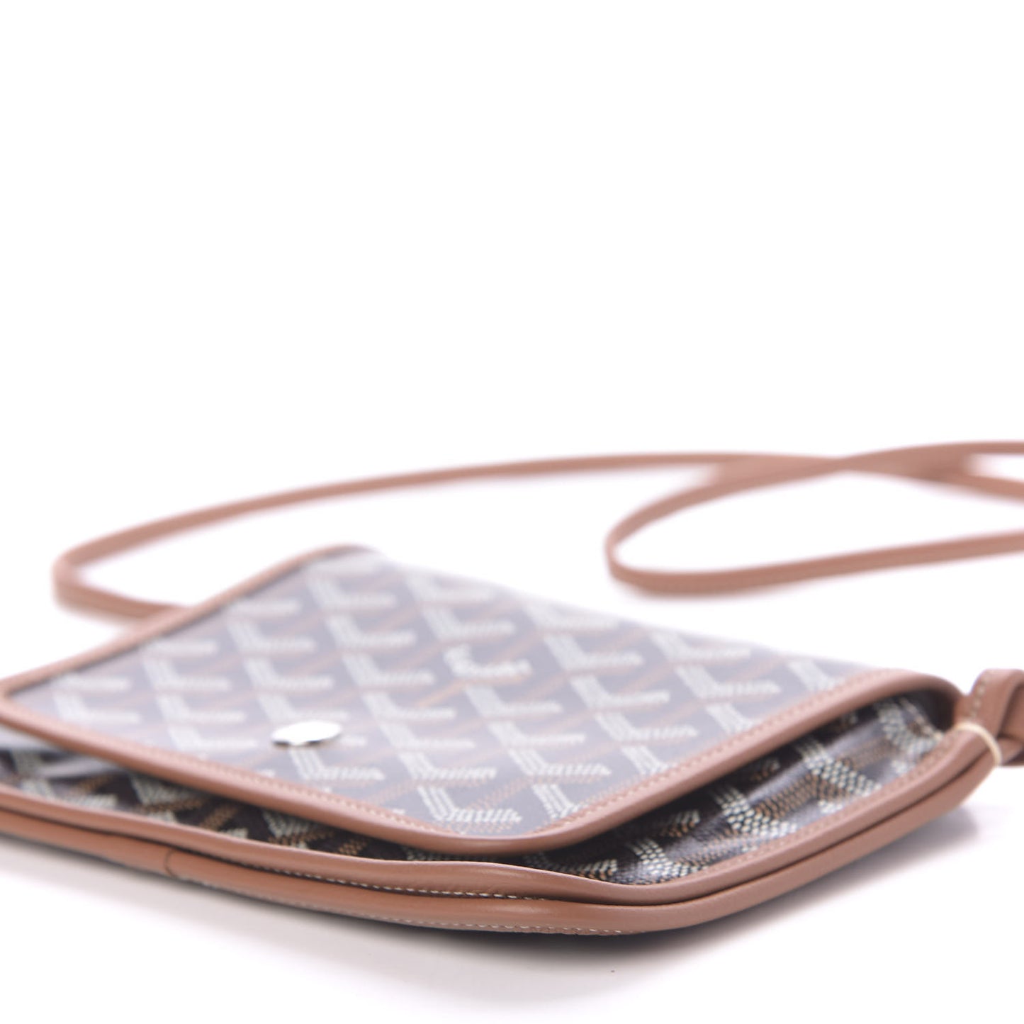 Goyardine Plumet Wallet Clutch Black Gold