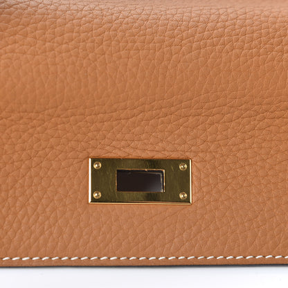 Hermes Taurillon Clemence Kelly Retourne 28 Toffee 22 of 37