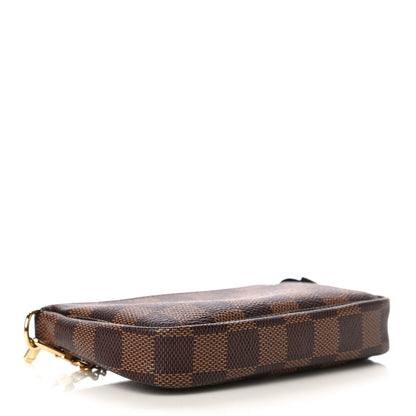 Louis Vuitton Damier Ebene Mini Pochette Accessories 4 of 10