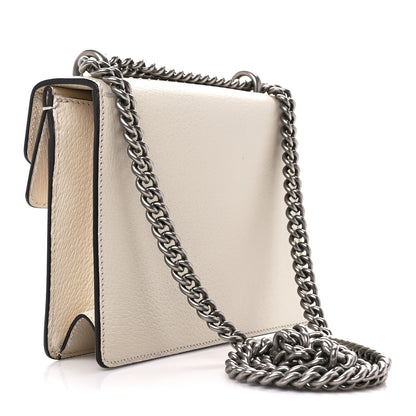 Gucci Dollar Calfskin Crystal Mini Dionysus Shoulder Bag Mystic White Black Diamond 3 of 12