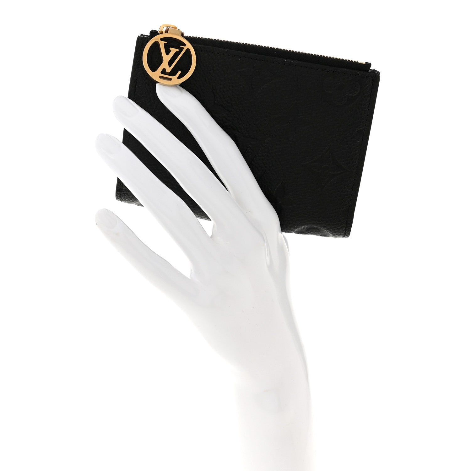 Louis Vuitton Empreinte Lisa Wallet  Black 2 of 9