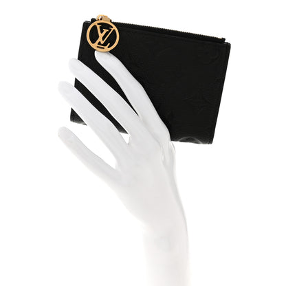 Louis Vuitton Empreinte Lisa Wallet  Black 2 of 9