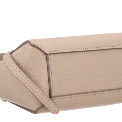 Celine Grained Calfskin Pico Belt Bag Light Taupe 9 of 10