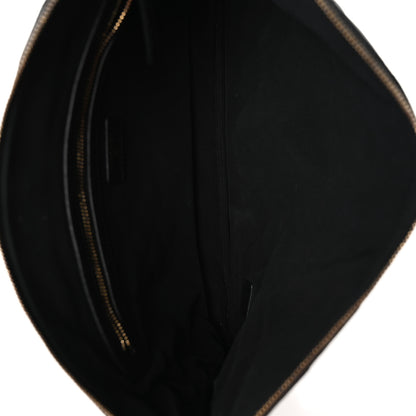 Chanel Iridescent Caviar Quilted Large Cosmetic Case Black 5 of 9