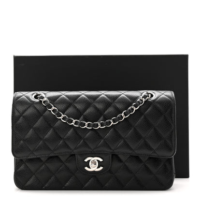 Chanel Caviar Quilted Medium Double Flap Black 11 of 11