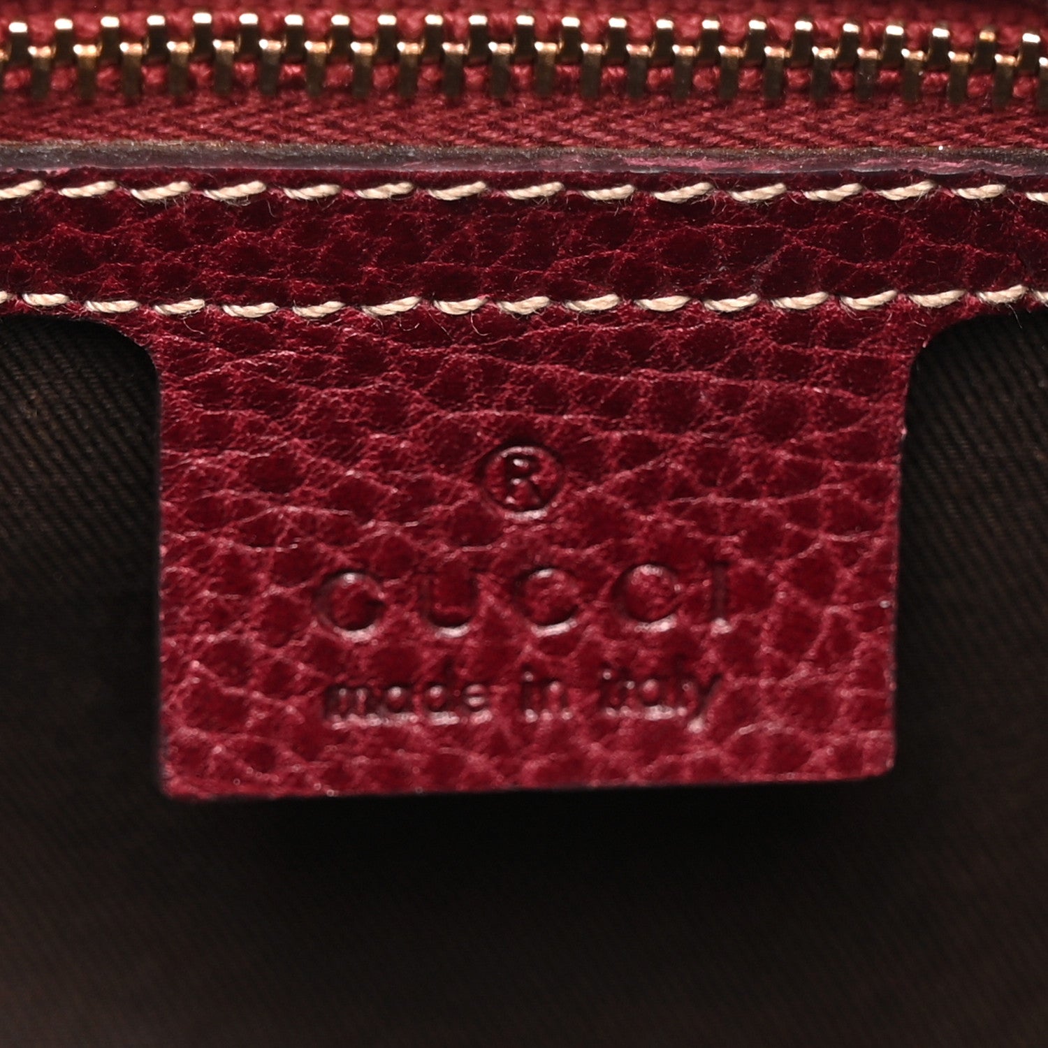 Gucci Monogram Medium Aviatrix Boston Ebony Bordeaux 6 of 15