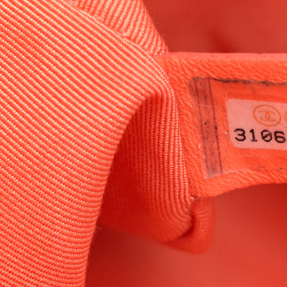 Chanel Lambskin Quilted Medium Chanel 19 Flap Orange 7 of 13