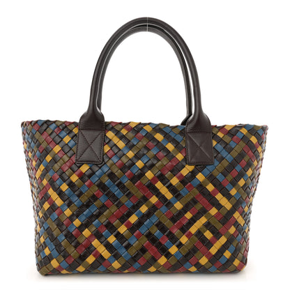 Bottega Veneta Shiny Goatskin Intrecciato Small Cabat Multicolor 1 of 13