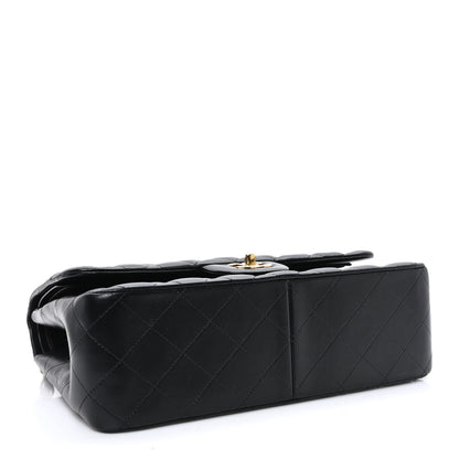 Chanel Lambskin Quilted Jumbo Double Flap Black 4 of 9