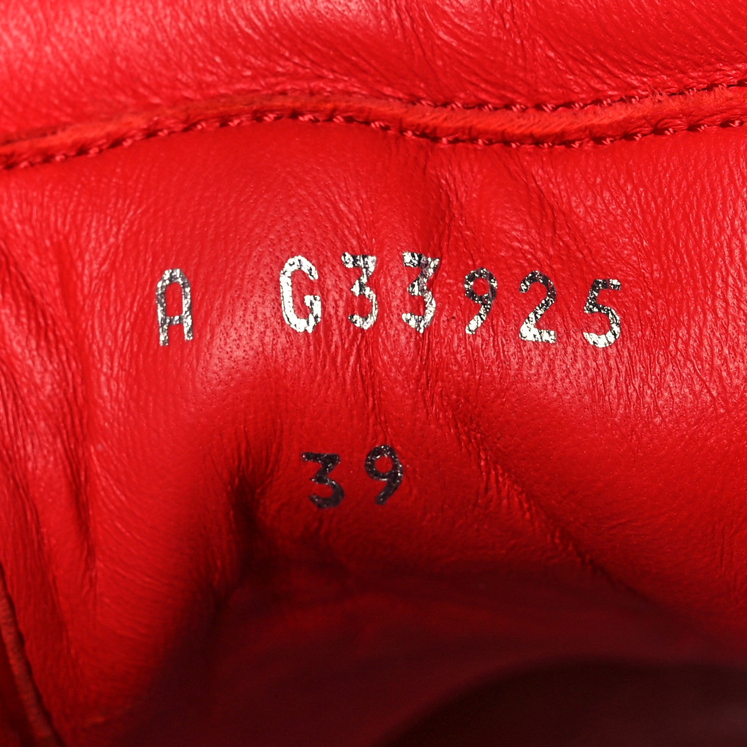 Chanel Patent Calfskin Quilted Womens High Top Sneakers 39 Red 8 of 11