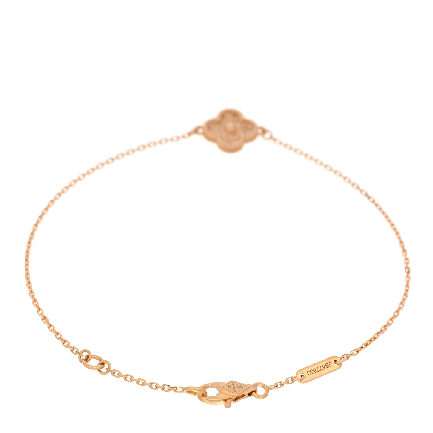18K Rose Gold Sweet Alhambra Bracelet