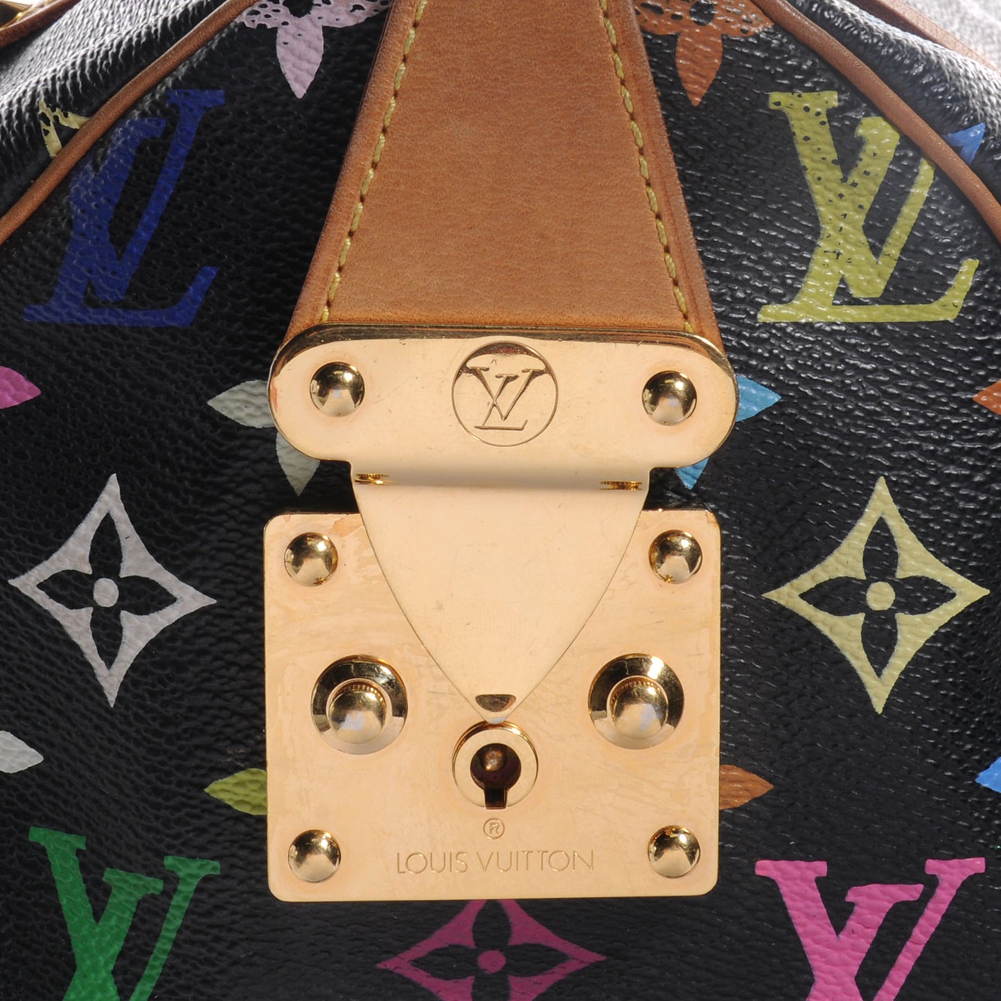 Monogram Multicolor Speedy 30 Black