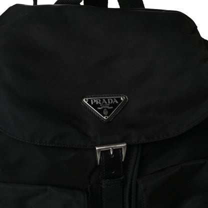 Prada Nylon Vela Medium Backpack Black 10 of 22