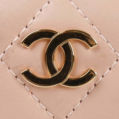 Chanel Lambskin Quilted Mini Evening Bag Pink 6 of 9