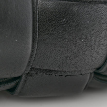 Bottega Veneta Nappa Maxi Intreccio Padded Cassette Crossbody Bag Black 11 of 11