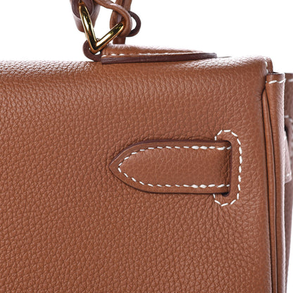 Hermes Togo Kelly Retourne 32 Gold 22 of 30
