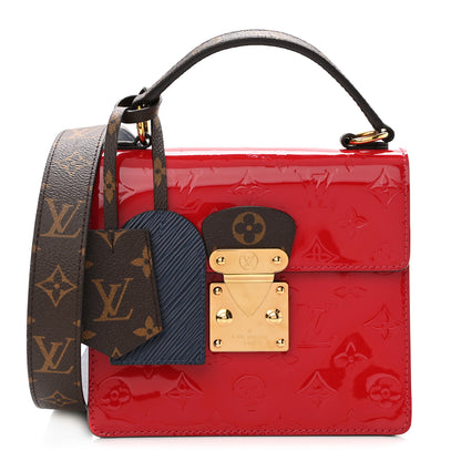 Louis Vuitton Vernis Epi Monogram Spring Street Scarlet 1 of 10
