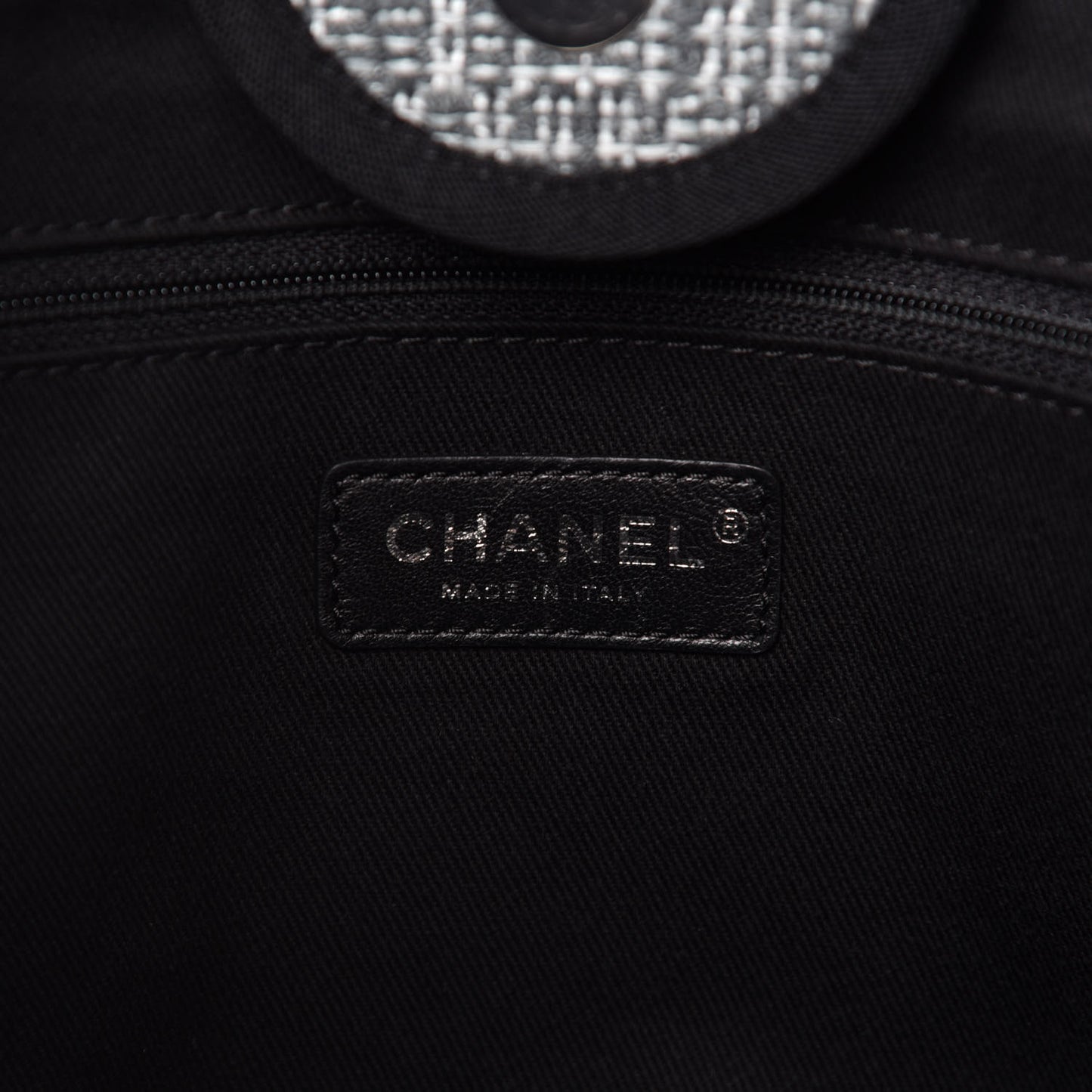 Canvas Large Deauville Tote Charcoal