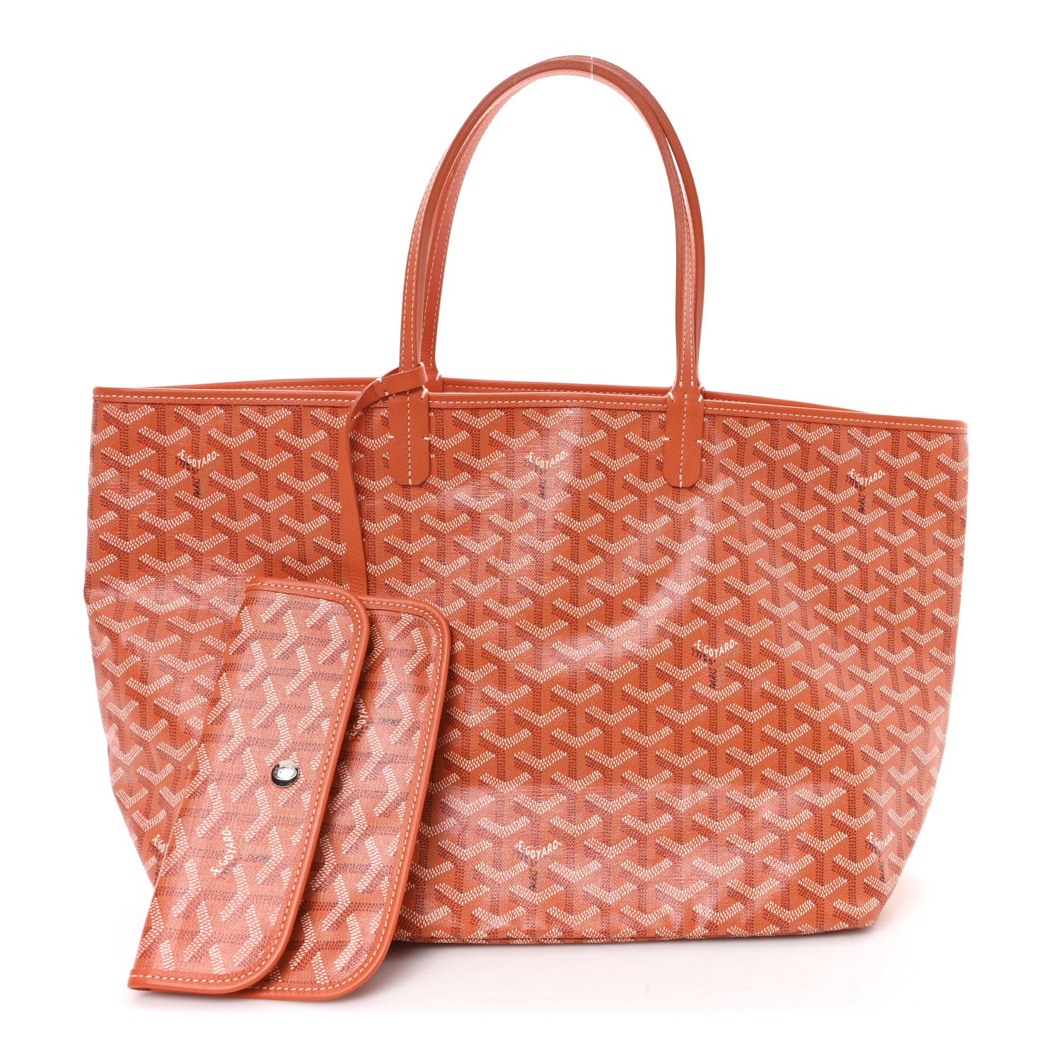 Goyard Goyardine Saint Louis PM Orange 2 of 10