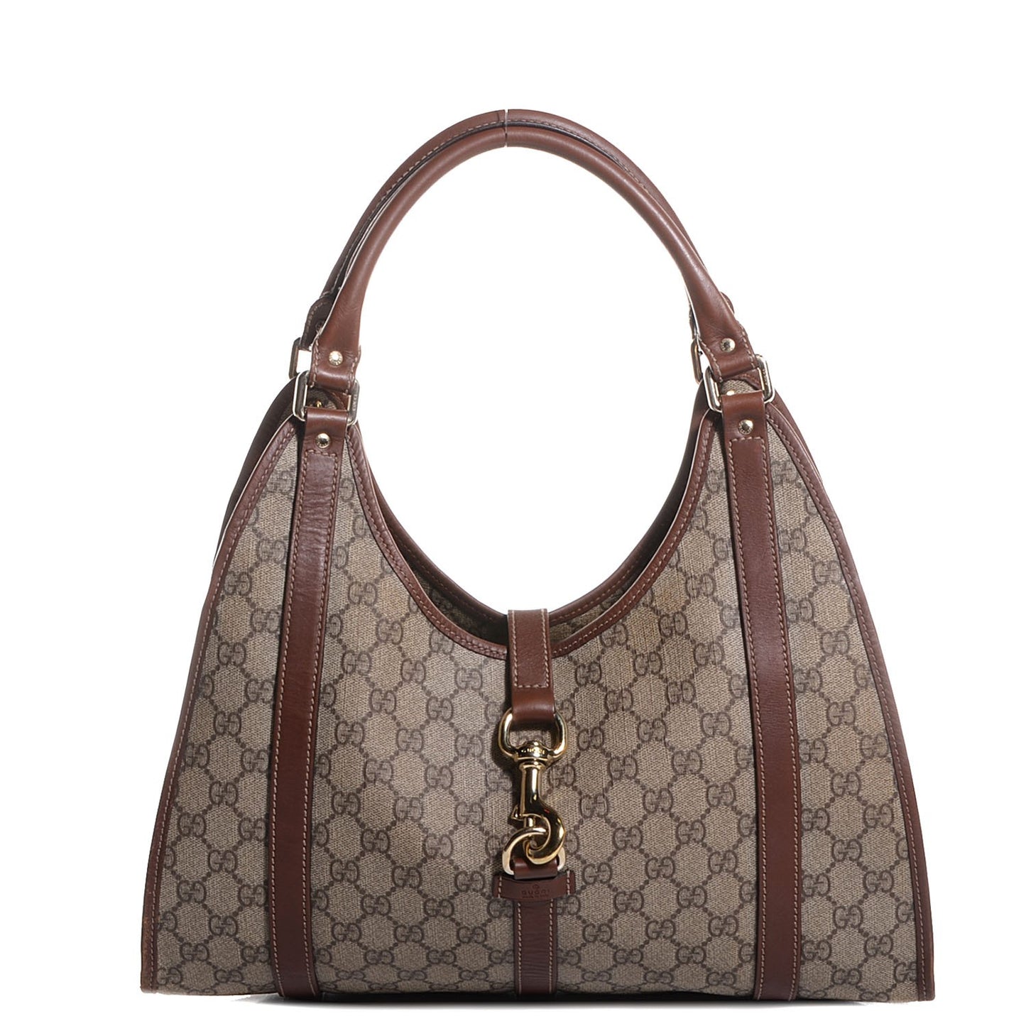 GG Plus Monogram Medium Joy Shoulder Bag Brown
