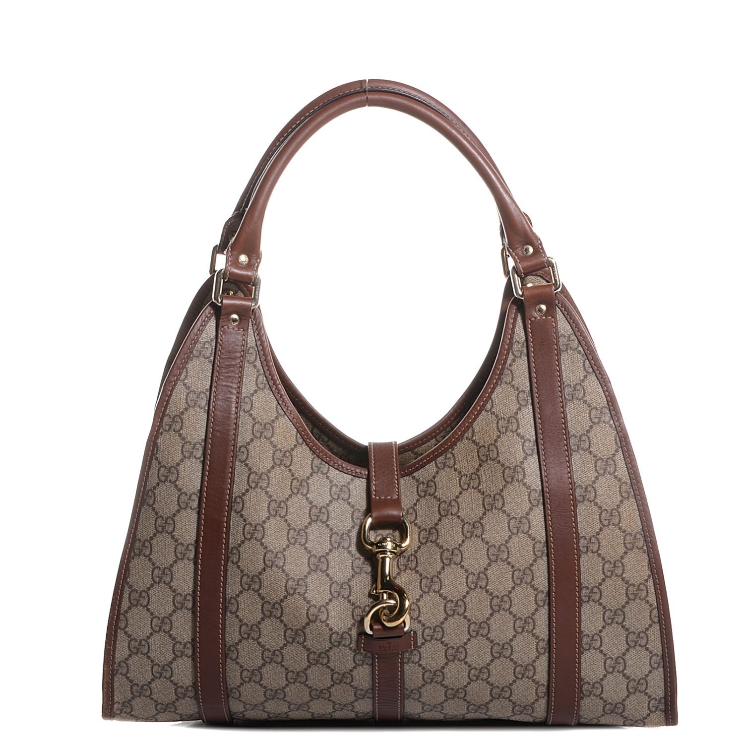 Gucci GG Plus Monogram Medium Joy Shoulder Bag Brown 1 of 8