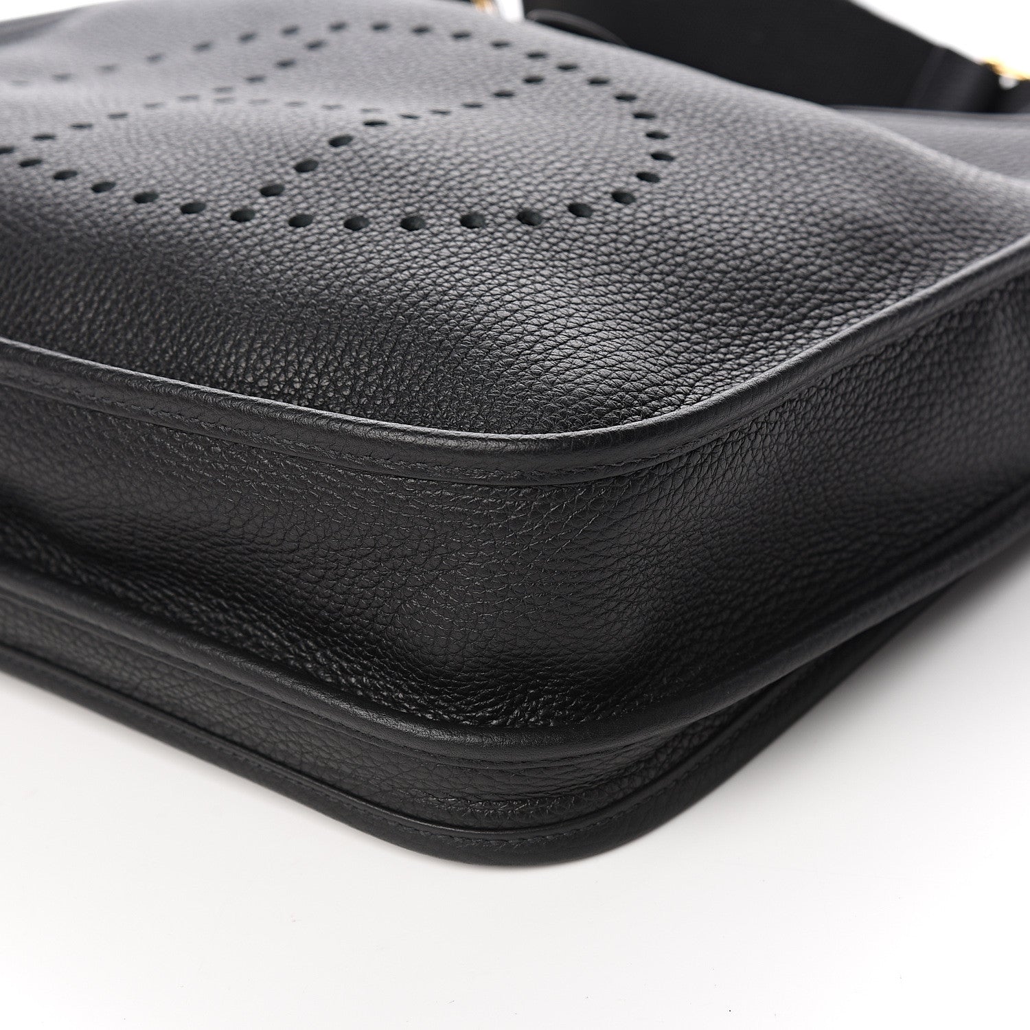 Hermes Taurillon Clemence Evelyne III PM Black 8 of 10
