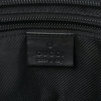 Gucci Monogram Tote Bag Black 6 of 12