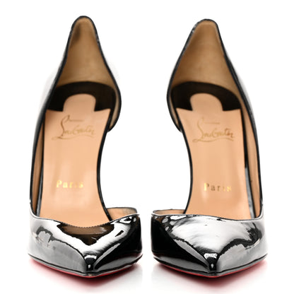 Christian Louboutin Patent Iriza 100 Pumps 40.5 Black 2 of 23