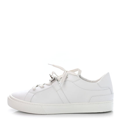 Hermes Calfskin Day Sneakers 42.5 White 1 of 4
