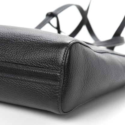 Prada Vitello Daino Shopping Tote Black 9 of 9